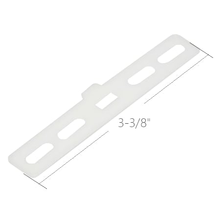 VERTICAL BLIND PLASTIC INSERT HANGER LOUVRE FOR FABRIC VARIOUS AMOUNTS AVAILABLE 