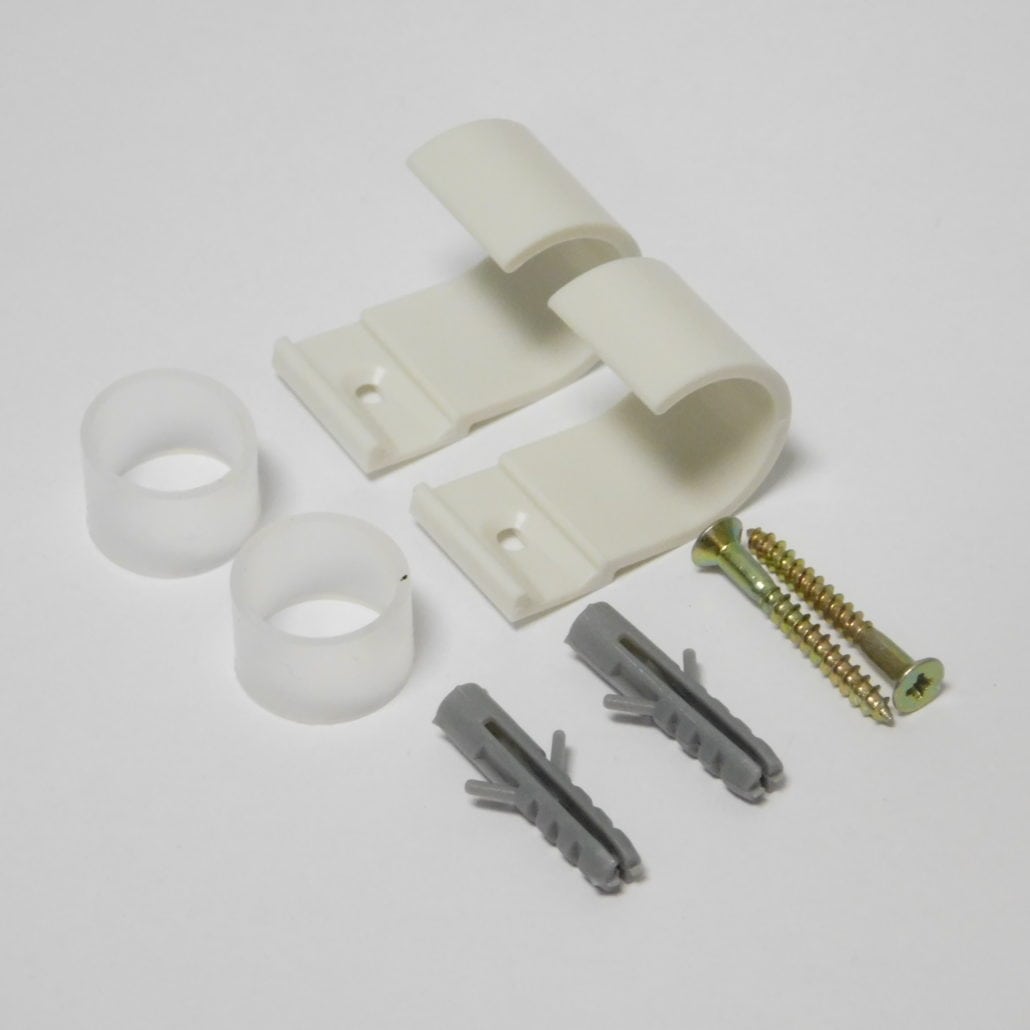 Somfy 12V Battery Tube Mounting Clips