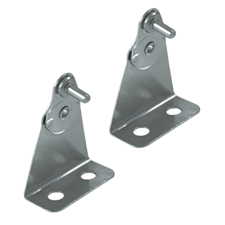 Blind Parts Venetian Blind Hold down Brackets-Opaque Triangle Shape w/pin-Pair 
