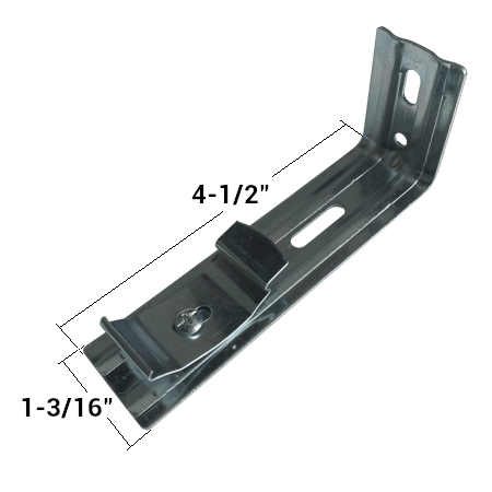 Vertical Blind C Clip Ceiling Mount Install Bracket For 1 1/2" Rail Qty 6 