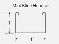2 QTY sled MINI BLIND Wand Tilt Control white geared for 1/8" SQUARE rod 