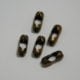 Nickel Plated Steel #10 Chain Connector (Antique Brown)