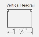Graber / Bali G85 Vertical Blind One-Touch Wand Control End – Replacement Part 66-8889-00 (White)