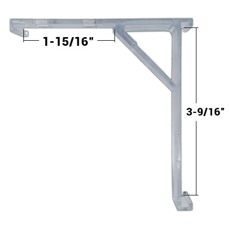 thumbnail image 2 of Graber / Bali G85 Valance Clips - 3 Pack White - Compatible With Other Brands 2 of 3