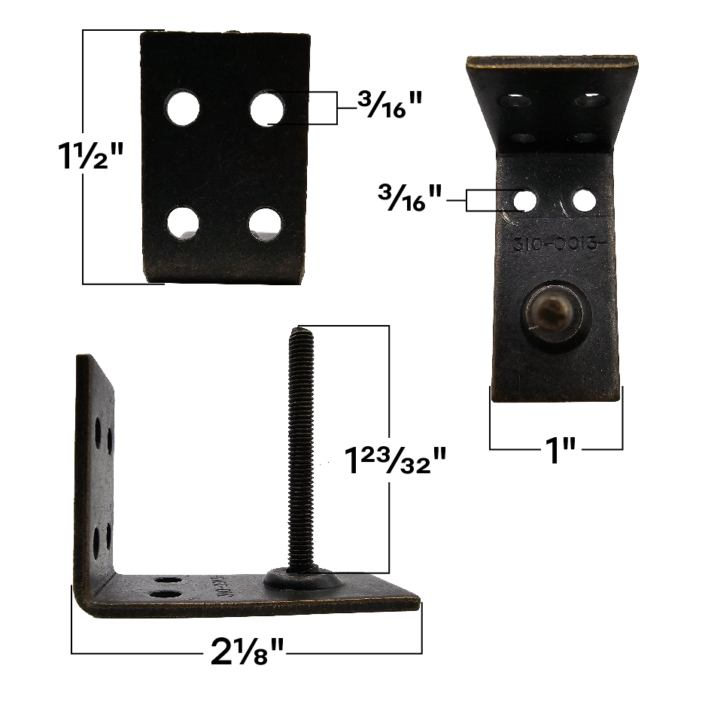 Roman Shade Cord Lock Idler - BlindParts.com