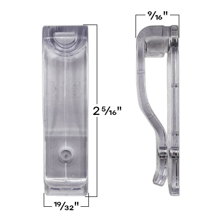Hunter Douglas Cord Tensioner Mounts KIT2352 (Lot Of 2) | Universal Bead Chain Loop For Blinds