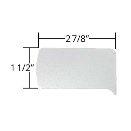 Hunter Douglas Duette 1 1/4" Cell Shade End Cap - Image 2
