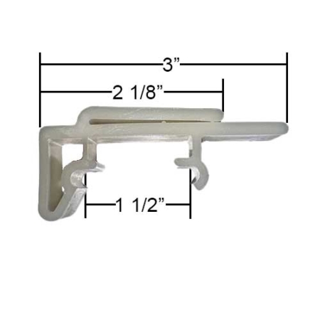 1-1/2in Vertical Blind Valance Clip - Image 2