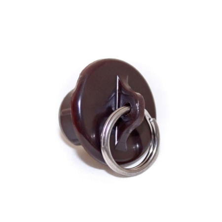 Coolaroo 19mm Tube End Cap with Ring - Brown